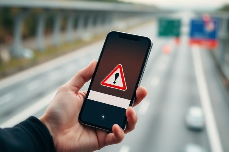 Maut-SMS-Betrug: Gefälschte Zahlungsaufforderungen für Autobahn-Maut, Vignette und Bußgeld